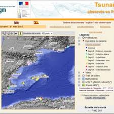 Séisme de 2003 à boumerdès. Carte Des Observations Du Tsunami Generees Par Le Seisme De 2003 Dit Download Scientific Diagram