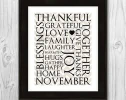 November Word Art Etsy Ireland