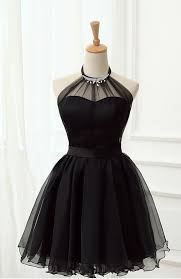 Cute Little Black Short Dresses Homecoming Dresses Halter Short Prom Dresses Cute Prom Dresses Short Dresses Dresses