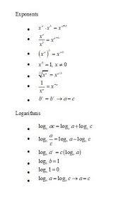 Pre Calculus Exponents Logarithms Math Formulas Mathematics Education Studying Math