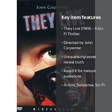 They Live (1988), DVD, Science Fiction, Suspense, Thriller, Action -  Walmart.com