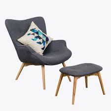Ob sie mit ihren freunden feiern oder nach einem anstrengenden tag ausspannen wollen, ihr neuer sessel ist in jedem fall perfekt geeignet. Mid Century Moderne Retro Contour Stuhl Mit Fuss Hocker Fur Wohnzimmer Schlafzimmer Mobel Sessel Tufted Accent Stuhl Ottomane 15 Off