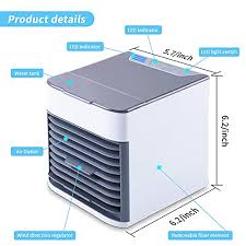 This is why buying an air conditioner that fits the space is important. Personal Air Conditioner Quiet Usb Air Cooler With 3 Speed Mini Air Conditioner With Led Light Portable Air Conditioner For Small Room Office Dorm Bedroom Pricepulse