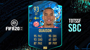 Join the discussion or compare with others! How To Complete Quaison Totssf Player Moments Fifa 20 Ultimate Team Sbc Dexerto