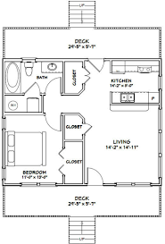 1 bedroom house plans aim for simplicity. 30x24 House 1 Bedroom 1 Bath 720 Sq Ft Pdf Floor Plan Etsy Small House Floor Plans Tiny House Plans Cabin Floor Plans