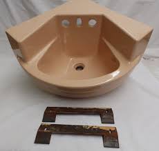 wonderful vintage corner bathroom sink