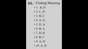The following optional supplement wordly wise 3000, book 3 & teacher's key is scheduled in the guide for your convenience but not required. Wordly Wise Book 8 Lesson 4 A B C D Answers Youtube