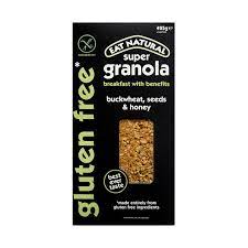 It is a member of the polygonaceae family of plants and completely unrelated to grains that do contain gluten, like wheat, barley, rye, spelt, farro and some others. Eat Natural Gluten Free Granola With Buckwheat And Honey 425g