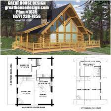 Home Plan 001 1035 Home Plan Great House Design House Plans Log Cabin Homes House Design