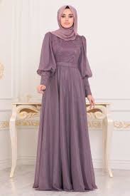 Tesetturlu Abiye Elbise Balon Kol Koyu Gul Kurusu Tesettur Abiye Elbise 21521kgk Tesetturisland Com 2020 The Dress Elbise Renaissance Fashion