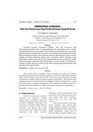 Posted by admin × januari 12, 2014 at 8:02 am. Pdf Permainan Congkak Nilai Dan Potensinya Bagi Perkembangan Kognitif Anak