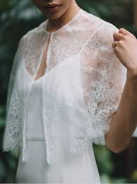 A little lace topper can give your bridal dress that little something extra you've been dreaming of while providing completely practical coverage. 24 Chic Cosy Bridal Cover Ups Chic Vintage Brides Chic Vintage Brides