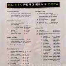 Rawatan di klinik adalah lebih mahal berbanding rawatan di rumah kerana ia dilakukan oleh doktor gigi bertauliah dan menggunakan agen dengan kepekatan yang lebih tinggi iaitu hidrogen peroksida, yang memerlukan kemahiran dalam mengendalikannya. Harga Rawatan Gigi Klinik Pergigian Erfa Kl Berpatutan Bayar Ansuran Nina Mirza