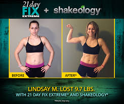 21 day fix extreme and shakeology