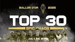 BALLON D'OR 2025 - THE SHOCKING TOP 30 RANKINGS - YouTube