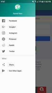 All social media apps desde nuestro enlace de descarga . Social View For Android Apk Download