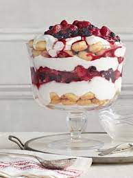 Vanilla Yogurt And Berry Trifle Recipe Trifle Recipe Vanilla Yogurt Recipes Berry Trifle