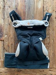 Ergobaby original carrier, black with camel. Ergobaby 360 Carrier Black Camel Babies Kids Strollers Bags Carriers On Carousell