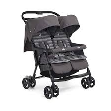 Joie Poussette Pour Jumeaux Air Twin Couleur Dark Pewter Bebes Puericulture Carrinho De Bebe