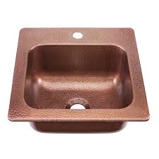 seurat copper bar and prep kitchen sink