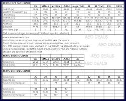 American Eagle Waist Size Chart Www Prosvsgijoes Org