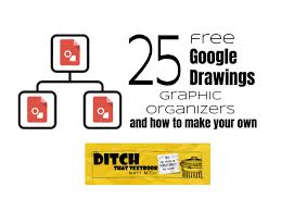 25 Free Google Drawings Graphic Organizers And How To Make