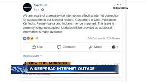 Internet outage overview, problems or internet down? Internet Outages Reported For Spectrum At T Customers In Southeast Wisconsin