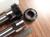 2pcs ER40 COLLET CHUCKS 1-1/4"X7" STRAIGHT SHANK Extension #ER40 ...