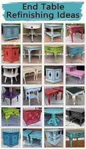 End Table Refinishing Ideas Facelift Furniture Redo Furniture Distressed Furniture Painted Furniture