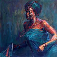 Discover Nigeria Fine Art S In Lagos Stanbicibtc Art African Paintings Fine Art