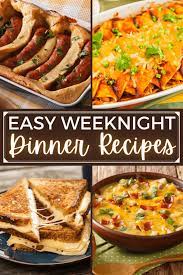 24 Easy Weeknight Dinners Insanely Good