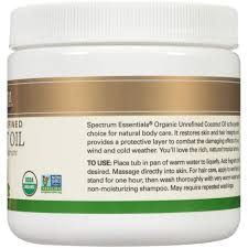 Refined coconut oil is good if your budget is tight, or you plan to use the oil for things that require a larger spectrum organic coconut oil, unrefined. Amazon Com Spectrum Essentials Organic Coconut Oil Unrefined 15 Oz Health Personal Care