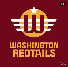The red tails were a nickname given to the heroic military aviation group called the tuskegee if the washington d.c. Seth Abramson On Twitter Washington Redtails Is My Vote Either The Version With The P 51 Logo Or Something Like This One