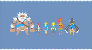 Look at links below to get more options for getting and using clip art. Pixel Art Of The Wild Prt 2 The Champions Zelda