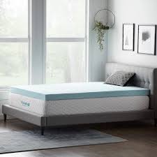 Delivering products from abroad is always free. Lucid Comfort Collection 4 Inch Gel And Aloe Infused Memory Foam Topper Cal King Hdlu40ck30gt The Home Depot