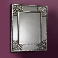 This lets the mirror come across as both functional and decorative to anyone who sees it. Anglo Silver Framed Decorative Mirror Accessories