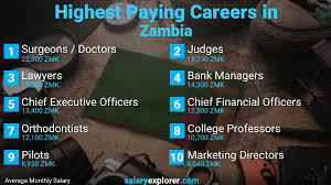 Best Paying Jobs In Zambia 2020