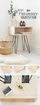Diy Nachttisch Beistelltisch Anleitung Diy Mobel Selber Bauen Diy Tisch Einfache Diy