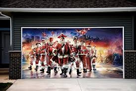 Check spelling or type a new query. Christmas Santa Decor Garage Door Covers Banners Outdoor Holiday Full Color 3d Print Merry Christmas Decorations Billboard 2 Car Garage Door House Art Murals Size 82x188 Inches Dav45 Buy Online In China