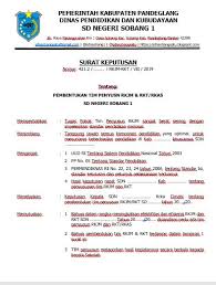 Download contoh rks rkjm dan rkt untuk sd. Download Sk Tim Penyusun Rkjm Rkt Rkas Sdn Sobang 1