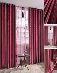 Spanish Style Curtains In Bright Color Red With Lines Spanish Style Homes Spanish Style Mediterranean Home Decor