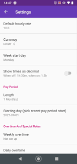 On top is a dialog. Time Squared Hours Tracker 1 2 71 Download For Android Apk Free