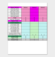 Maybe you would like to learn more about one of these? Am Schnellsten Yahtzee Cards Free