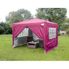 Shop for canopy sidewalls in canopies & shelters. Quictent 10 X 10 Ez Pop Up Canopy Tent Instant Folding Gazebo With 4 Sidewalls Roller Carry Bag Waterproof Pink Walmart Com Walmart Com