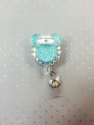 Teal Mickey Mouse Nurse Badge Reel Disney Badge Reel Rhinestone Id Holder Minnie Mouse Nurse Card Holder Nurse Badge Nurse Nurse Badge Reel