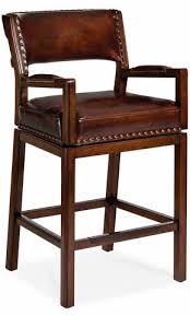 Bozeman Swivel Bar Stool W Arms Bar Stools Swivel Bar Stools Luxury Bar Stools