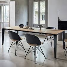 Our dining tables are expertly crafted and come in an array of finishes and styles. Buy Bontempi Casa Cruz Wood Extending Table Online Julia Jones