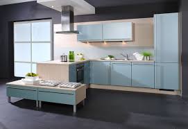 Hellblaue Kuche Hellblaue Kuchen Kuchen Fronten