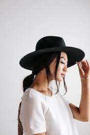 Scottie Wide Brim Fedora Black In 2021 Wide Brim Hat Outfit Women Hats Fashion Outfits With Hats