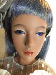 Doris Doll BJD Ball Jointed Doll Gray Cream